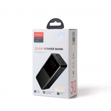 Joyroom power bank, 30000 mAh, 22,5W, 2XUSB, 1X Type-C, QP-193, fekete